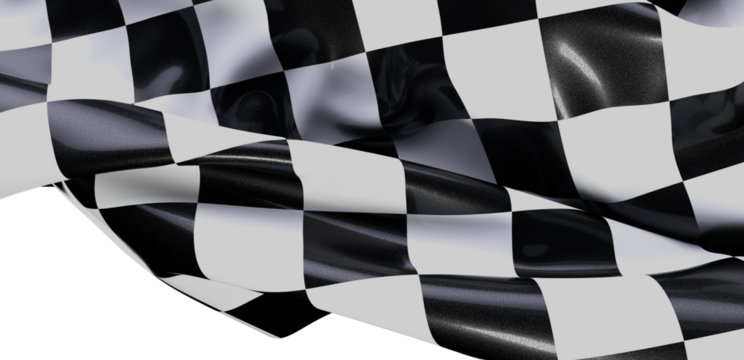 High-resolution checkered flag image. Perfect for sports, racing, and victory themes.