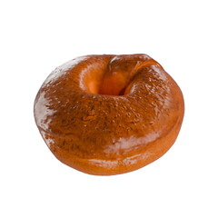 Plump 3D donuts with so much liquid sugar topping that it covers all layers of the donut