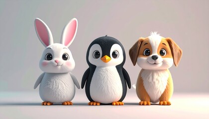 Adorable animals row