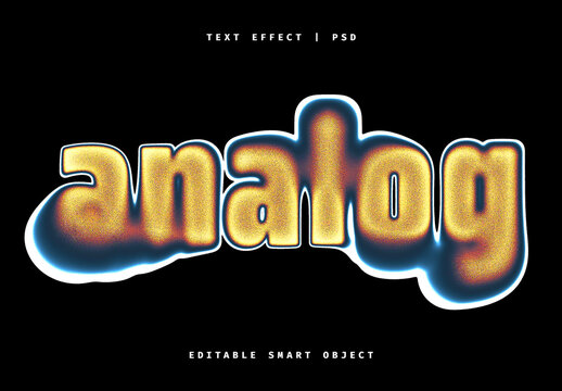 Blurred Bleed Text Effect
