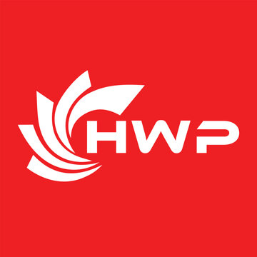 HWP letter design. HWP letter technology logo design. HWP Monogram logo design for an entrepreneur and business