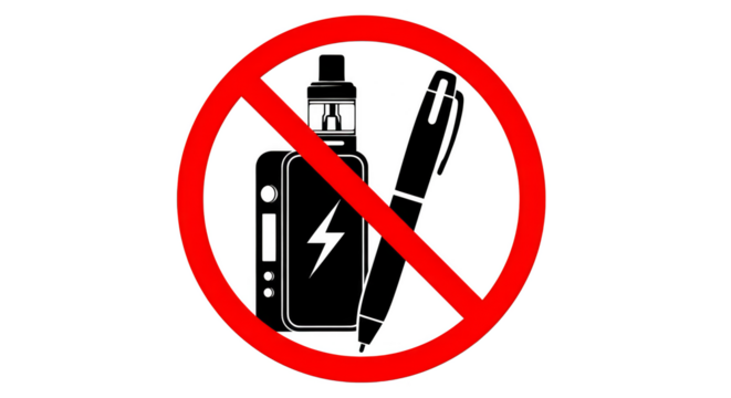Prohibited electronic cigarette ballpoint pen - Powered by Adobe