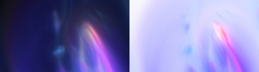 Red Hues Prism Overlay: Abstract background with warm red and pink hues and a subtle prism effect. Use as a passionate overlay layer effect. on black or Transparent.