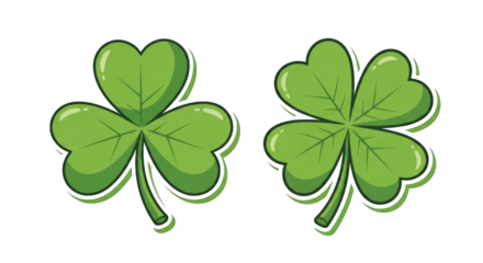 Shamrock duo luck of Irish