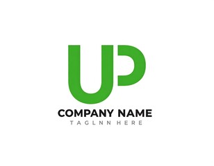 Modern green logo design