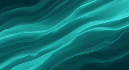 Fototapeta premium Abstract wavy texture in shades of teal and blue