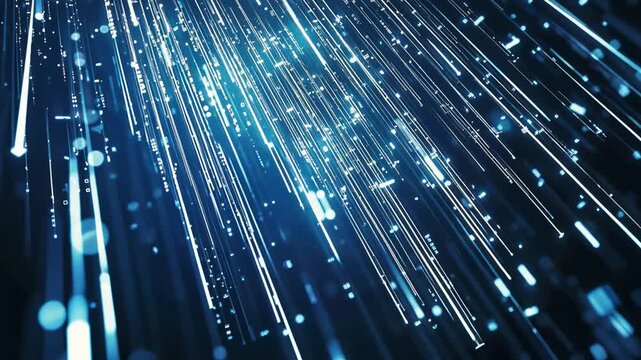 Abstract digital lines