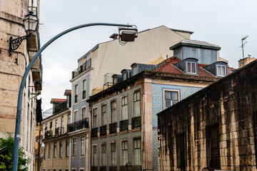 Alfama Quarter Buildings