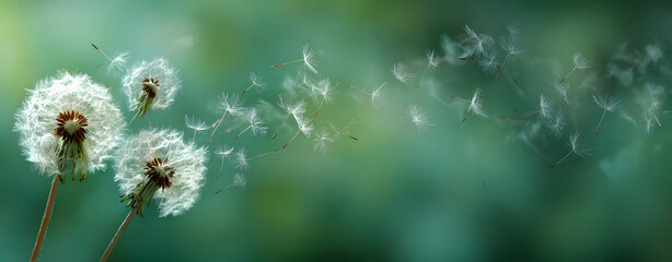High-Resolution Artistic Capture of Dandelion Seeds in Breeze Using Sony Camera and 85mm Lens