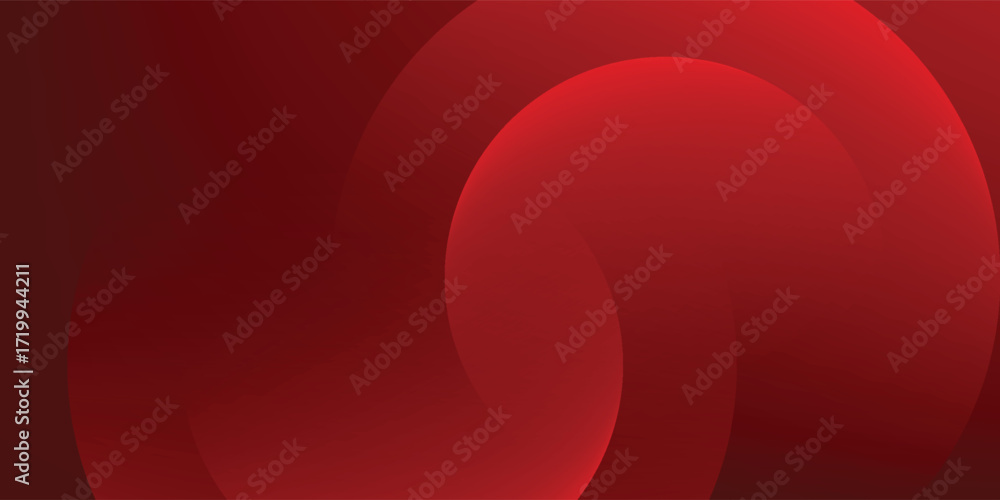 Wall mural red abstract background. dynamic shapes composition. vector illustration