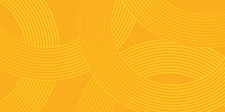 Pasta background, spaghetti abstract geometric pattern. Macaroni yellow poster. Wavy abstract pattern. eps 10 vector