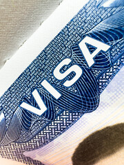 US visa, Visa in passport, fee for US visa, tour of the USA, airport, customs, checkpoint, illegal...
