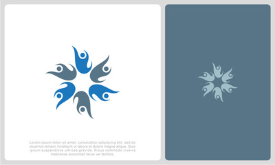 Human resources concept, target market and audience, focus group, public relations, vector icon - Vector