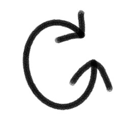 Circular Arrows Symbolizing Iteration and Process