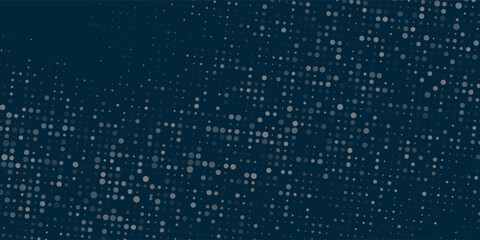 Digital technology background. Digital data dots blue pattern pixel background