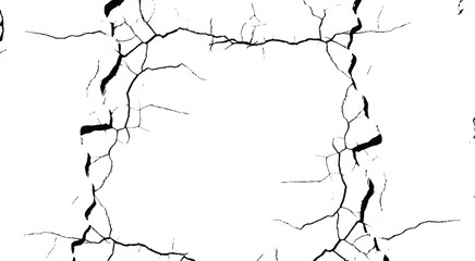 Wall torn and shredded stock photo