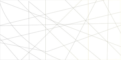 Abstract black and white liens with many squares and triangles shape background. tone of many squares and rectangle shapes on white background. Metal grid isolated on the white background.