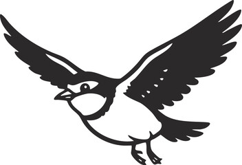 Obraz premium Chidori Plovers Vector Illustration Japanese Bird Design