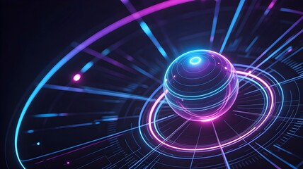 Generative AI and Deep Learning in Action. Neural Flow Network and Machine Learning Algorithms Driving Big Data Analytics. Abstract Futuristic 3D Rendering of Artificial Intelligence and Innovation.