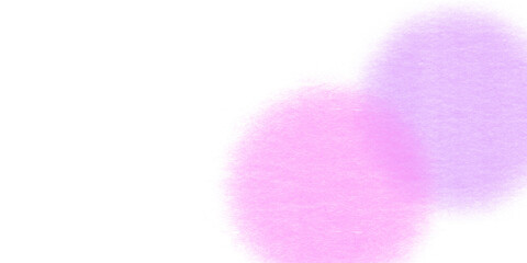 和紙に淡いピンク色の水彩で描かれた円形の幾何学的な背景フレーム