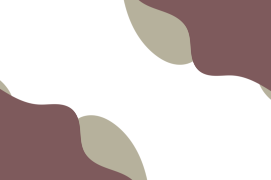 Abstract minimal background with brown and beige organic fluid shapes and white space for modern poster, branding, and social media design - Powered by Adobe