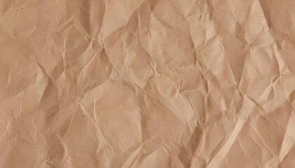 Brown Kraft Paper Wrinkles | 5K resolution | Background 