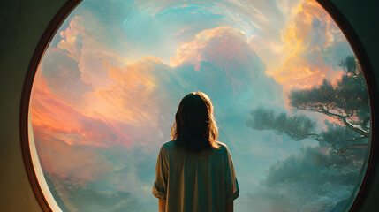 Portal to the Metaverse Digital Landscape from Home