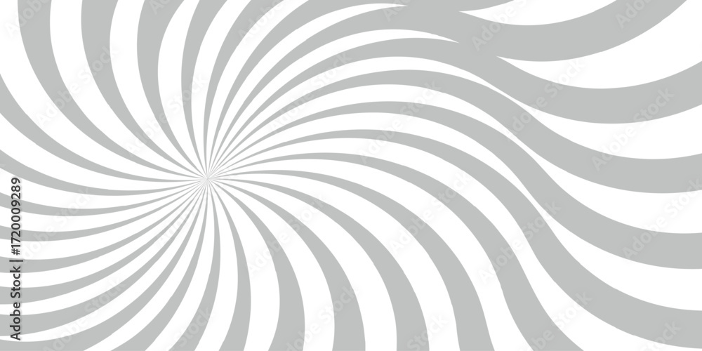 Poster fractal vector backdrop burst retro white and light gray sunburst vintage element spiral striped.swi