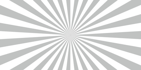 Fractal vector backdrop burst retro white and light gray sunburst vintage element spiral striped.Swirling pattern background with Vortex starburst spiral twirl strips.Background Sunburst Web Banner.