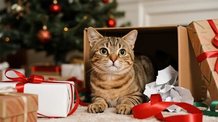 Cute Dog Celebrating a Festive Birthday