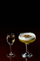 Refreshing Summer Drink in Elegant Glass