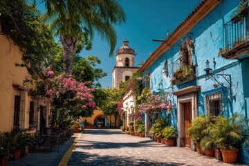 Tlaquepaque: A Colorful Mexican Haven of Tropical Streets, Lush Gardens, and Charming Architecture