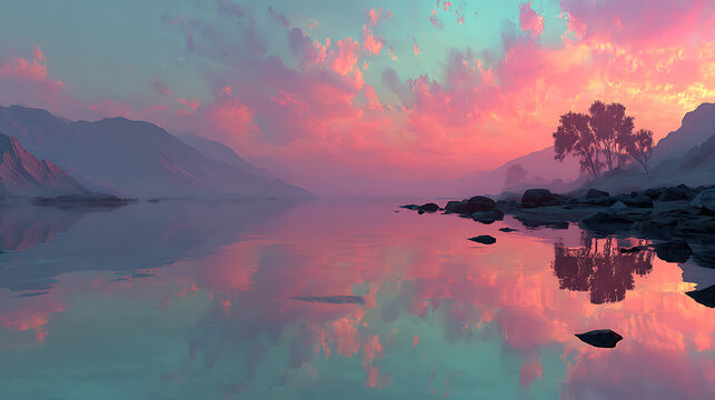 Adeline backgrounds tranquil soft diffused light pastel spectrum mirrorlike reflections crisp focus hdr rendered jpeg logo watermark text caption brand SEO Optimized sharp detailed focused vivid