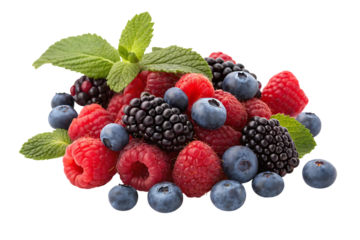 wild berries mix fresh flavor
