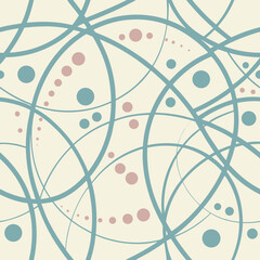 Pastel Scribble Dot and Line Pattern 1