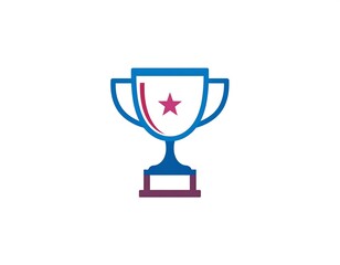 Award trophy graphic design