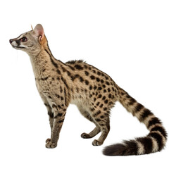 Naklejka premium PNG of Genet Animal Illustration – For Zoology and Conservation