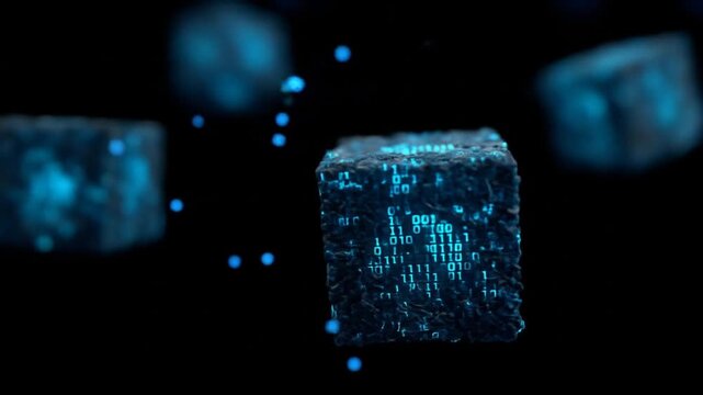 Digital cubes in motion