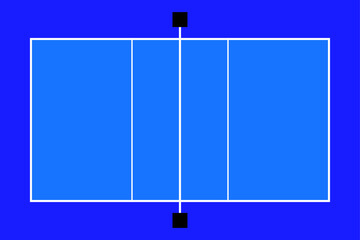 volleyball court, tactical board for plays