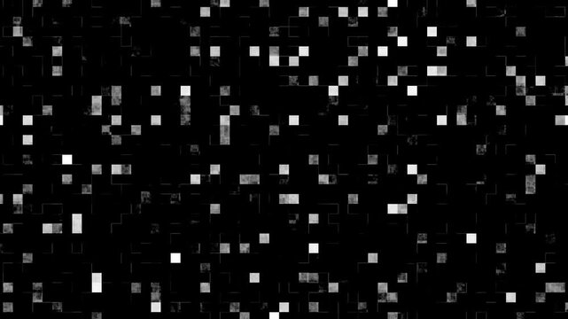 Abstract black and white geometric pattern with seamless square texture for a modern vector wallpaper design and backdrop