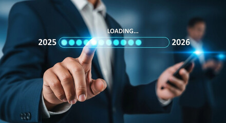 2025-2026 Business Growth Loading Concept