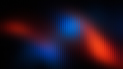 Abstract blurred streaks of vibrant red and blue light against a dark background creating a dynamic motion effect