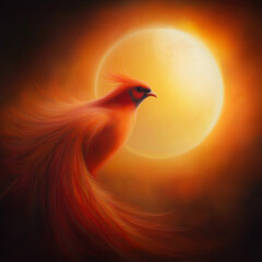An abstract design featuring a feather that can be u sed for an icon, logo or emblem.