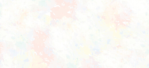 A soft, pastel watercolor background features abstract splashes of white, peach, blue, and yellow, creating a gentle, textured, and visually appealing aesthetic for versatile designs