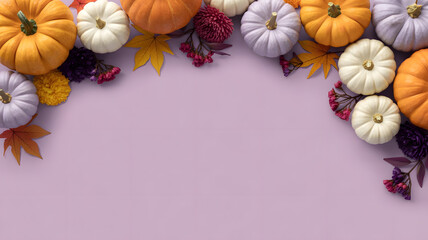 Fototapeta premium autumn background with autumn leaves