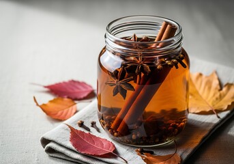 Amber Spiced Liquid Seasonal Display