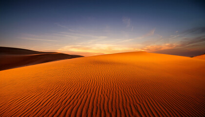 Orange Square Abstract Background