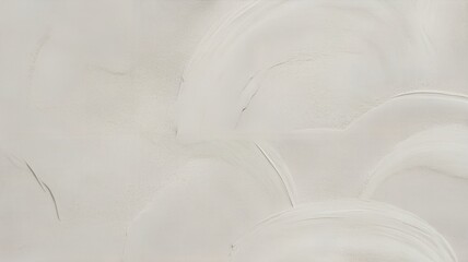 Obraz premium Soft abstract textured background with flowing white plaster curves.