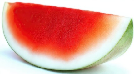 Delicious Watermelon Slice Ready to Be Enjoyed on a Warm Summer Day