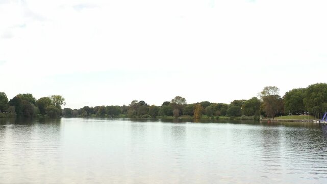 A beautiful view of the Aasee in M&uuml;nster